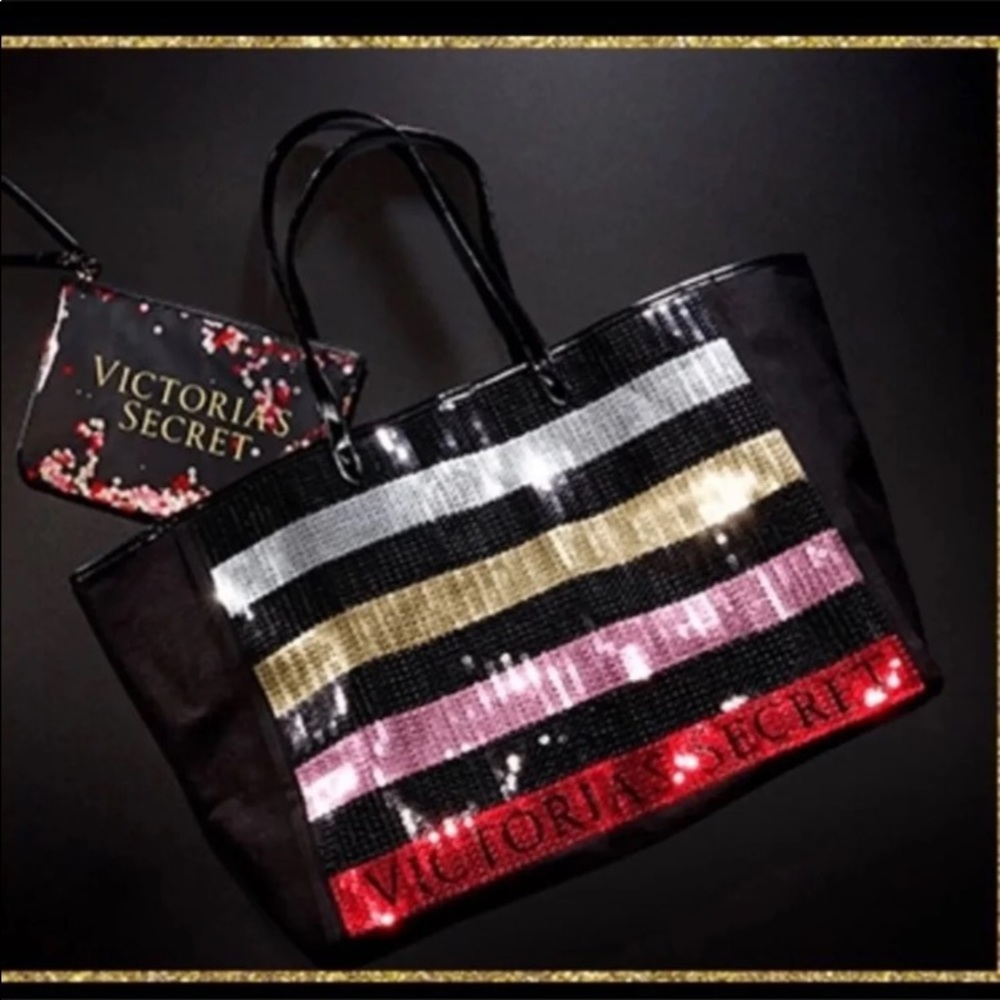 black friday victoria’s secret tote & WRISTLET